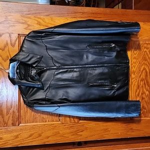 Women's Leather Western riding coat